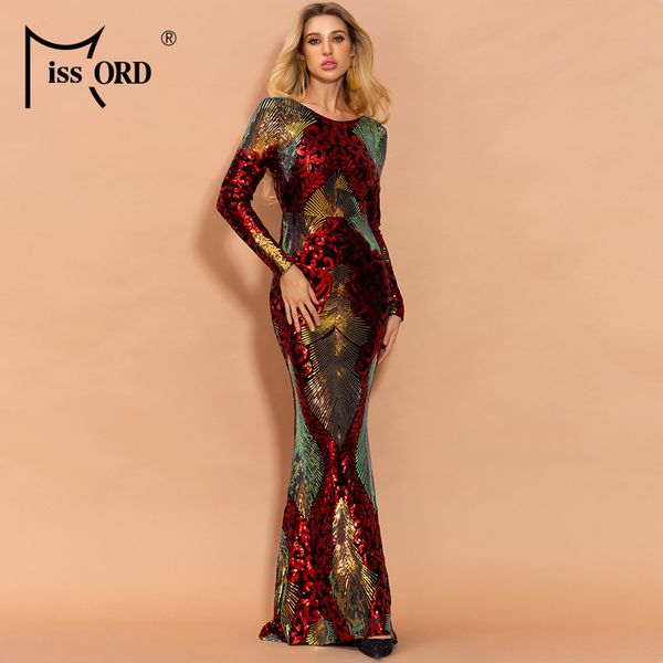 2021missord 2021 women o neck long sleeve backless sequin dresses female elegant multi autumn winter maxi dress robes ft19747, Black;gray
2021missord 2021 women o neck long sleeve backless sequin dresses female elegant multi autumn winter maxi dress robes ft19747, Black;gray