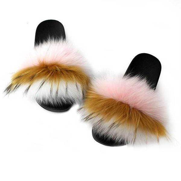 slippers real fur slipper women slides sliders fashion spring summer autumn fluffy lady, Black
slippers real fur slipper women slides sliders fashion spring summer autumn fluffy lady, Black