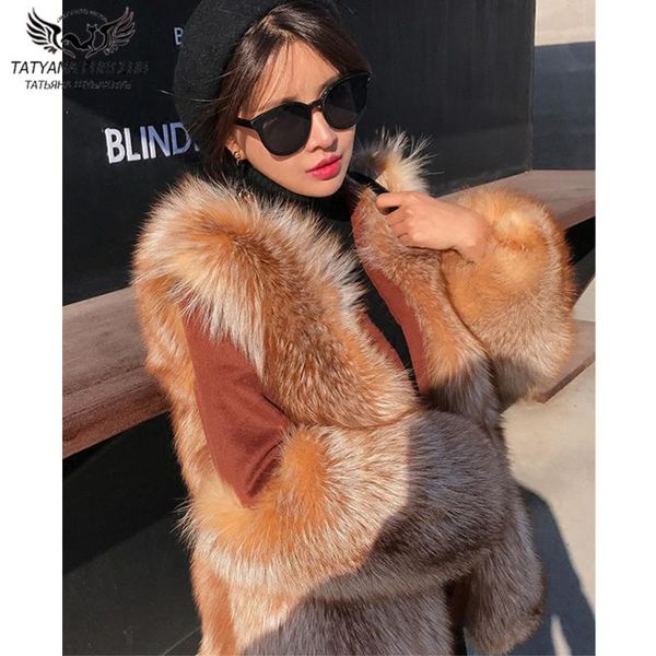 women's fur & faux fashion women real coat v-neck 2021 winter overcoats whole skin genuine red jacket woman luxury natural, Black
women's fur & faux fashion women real coat v-neck 2021 winter overcoats whole skin genuine red jacket woman luxury natural, Black