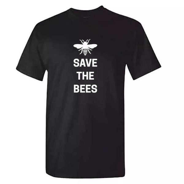save the bees tshirt - funny bee keepers clothing t shirt honey beekeeper, White;black
save the bees tshirt - funny bee keepers clothing t shirt honey beekeeper, White;black