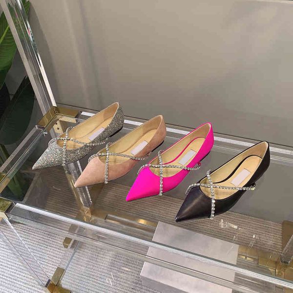 and high spring edition jc21 summer new satin sequin cross diamond chain flat shoes ballet shoes women's shoes yw, Black
and high spring edition jc21 summer new satin sequin cross diamond chain flat shoes ballet shoes women's shoes yw, Black