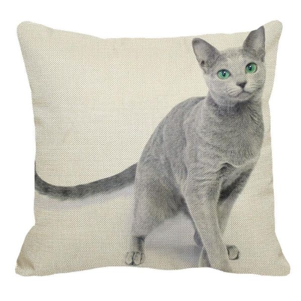 45cmx45m cute animal russian blue cat linen comfortable cushion cover living room sofa decoration pillow yh002 cushion/decorative
45cmx45m cute animal russian blue cat linen comfortable cushion cover living room sofa decoration pillow yh002 cushion/decorative