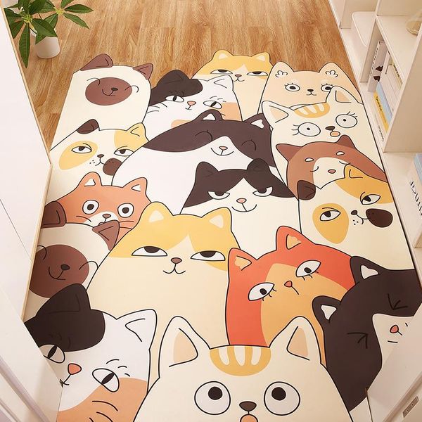 carpets doorway cartoon diy leather mat oilproof kitchen floormat bathroom waterproof rug customize pu non-slip carpet
carpets doorway cartoon diy leather mat oilproof kitchen floormat bathroom waterproof rug customize pu non-slip carpet