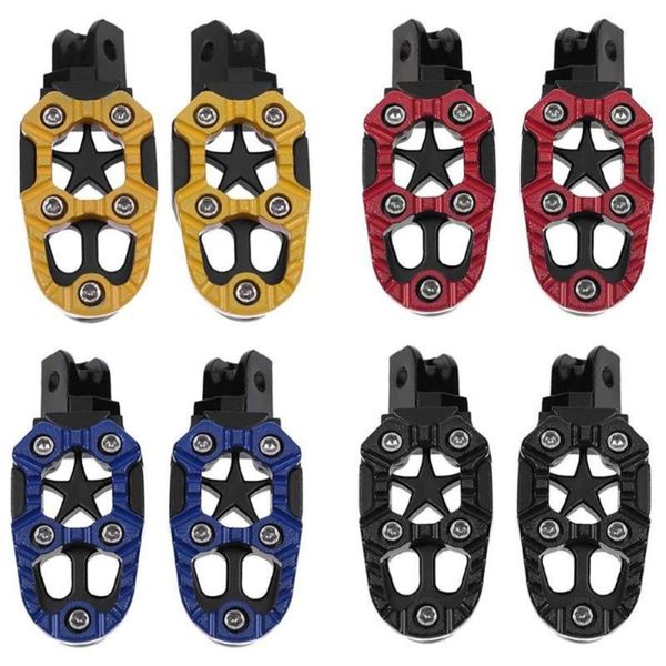 pedals 1 pair motorcycle accessories aluminum non-slip foot pegs universal for motorbike modification parts
pedals 1 pair motorcycle accessories aluminum non-slip foot pegs universal for motorbike modification parts