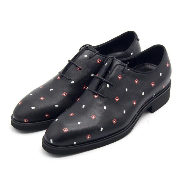 dress shoes fashion pointed toe classics oxford casual loafers genuine leather handmade lace up formal men, Black
dress shoes fashion pointed toe classics oxford casual loafers genuine leather handmade lace up formal men, Black
