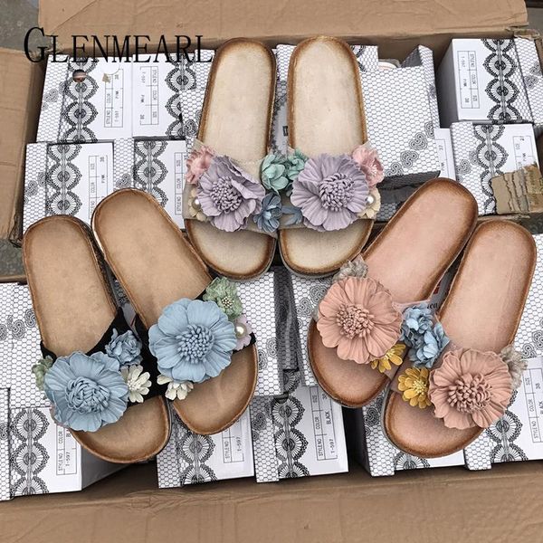slippers women flower fashion summer woman brand shoes slip on rubber sole flat female sandals indoor plus size de, Black
slippers women flower fashion summer woman brand shoes slip on rubber sole flat female sandals indoor plus size de, Black