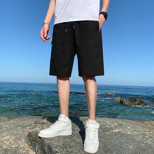 men's shorts men summer cool down ice silk air-conditioning casual loose quick-drying five-point pants sweatpants, White;black
men's shorts men summer cool down ice silk air-conditioning casual loose quick-drying five-point pants sweatpants, White;black