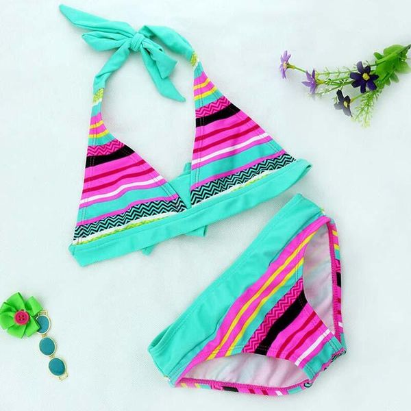 summer children close-fitting elastic stripe swimsuit girls split two-pieces swimwear bikini beachwear one-piece suits
summer children close-fitting elastic stripe swimsuit girls split two-pieces swimwear bikini beachwear one-piece suits