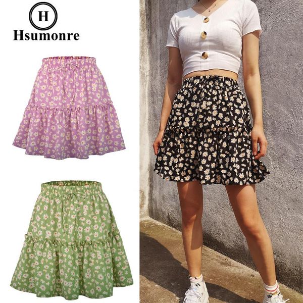daisy floral printed a-line skirt for women ruffle hem summer flower beach short pleated mini lady boho skirts, Black
daisy floral printed a-line skirt for women ruffle hem summer flower beach short pleated mini lady boho skirts, Black