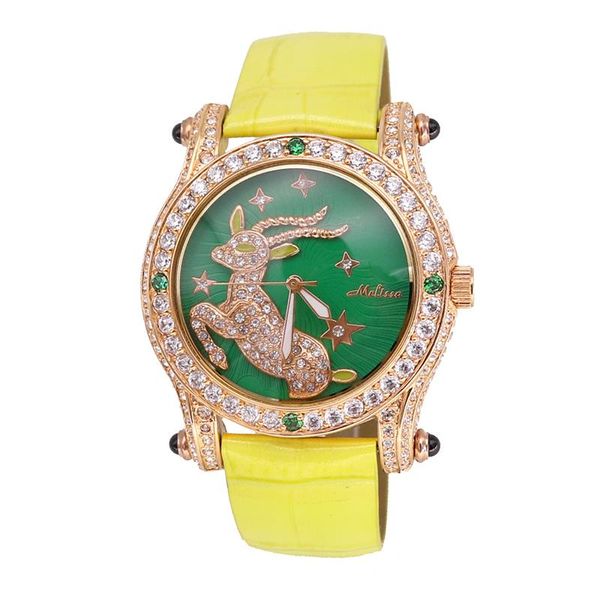 wristwatches melissa cute deer reindeer women's watch hours fashion clock leather bracelet luxury rhinestones crystal girl's chris, Slivery;brown
wristwatches melissa cute deer reindeer women's watch hours fashion clock leather bracelet luxury rhinestones crystal girl's chris, Slivery;brown