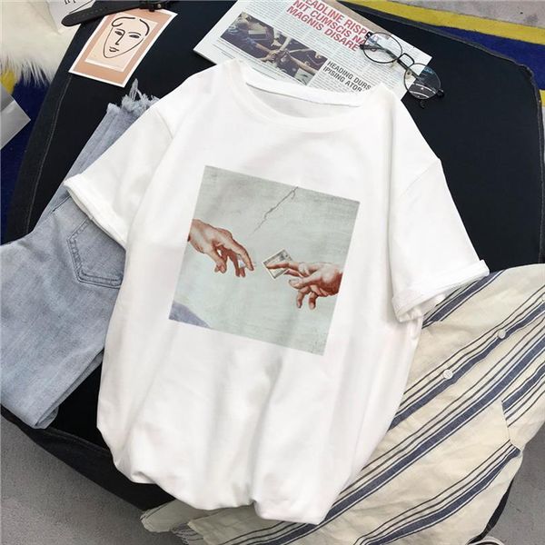 harajuku michelangelo aesthetic art and mens t shirts womens fun tumblr ulzzang summer hip hop graphic streetwear loose chic casual, White;black
harajuku michelangelo aesthetic art and mens t shirts womens fun tumblr ulzzang summer hip hop graphic streetwear loose chic casual, White;black