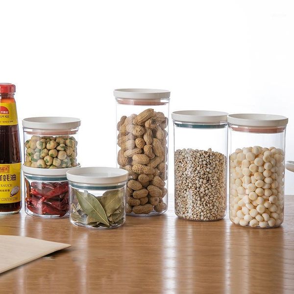 storage bottles & jars kitchen dry grain and multigrain transparent plastic waterproof moisture-proof tank sealed box
storage bottles & jars kitchen dry grain and multigrain transparent plastic waterproof moisture-proof tank sealed box
