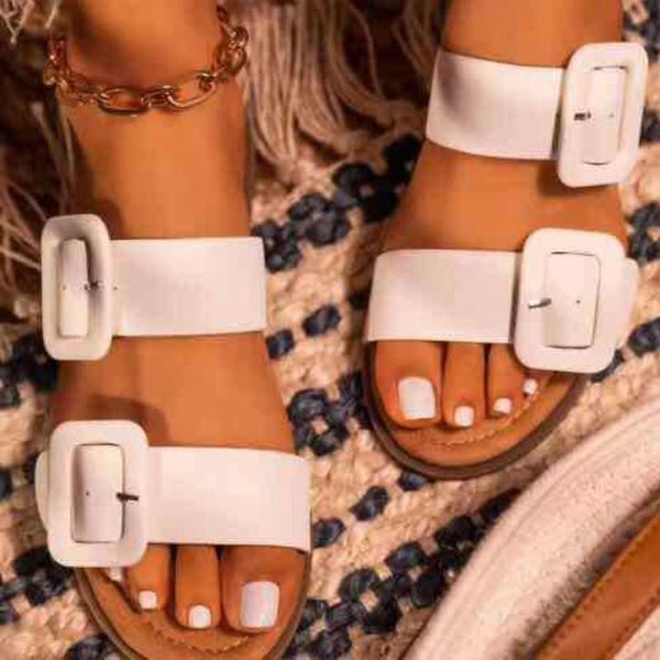 women slippers flat woman belt buckle square sandals casual open toe beach shoes female fashion slides 2021 ladies outdoor, Black
women slippers flat woman belt buckle square sandals casual open toe beach shoes female fashion slides 2021 ladies outdoor, Black