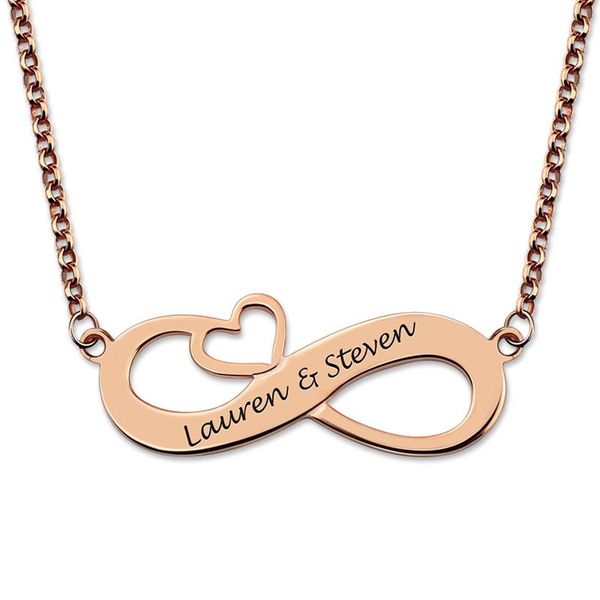 pendant necklaces collier femme jewelry custom name necklace letters engraved infinity heart names rose gold chain friend, Silver
pendant necklaces collier femme jewelry custom name necklace letters engraved infinity heart names rose gold chain friend, Silver