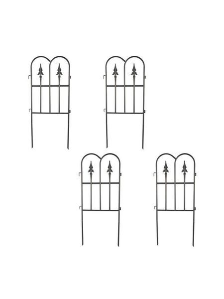 fencing, trellis & gates 4pcs garden decorative fences iron anti-rust yard decor border edging decoration wedding fence
fencing, trellis & gates 4pcs garden decorative fences iron anti-rust yard decor border edging decoration wedding fence