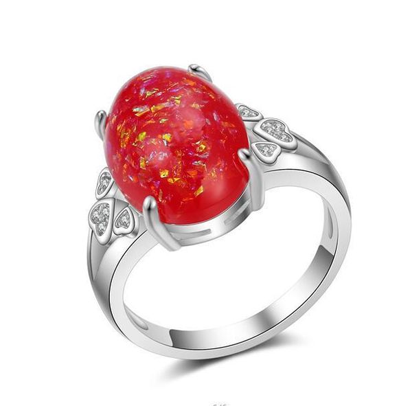 wedding rings silver ring classic exquisite temperament female models with round inlaid opal zircon hand jewelry engagement items, Slivery;golden
wedding rings silver ring classic exquisite temperament female models with round inlaid opal zircon hand jewelry engagement items, Slivery;golden