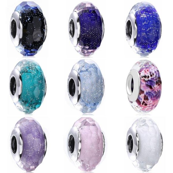 other original multicolor shimmering teal faceted murano glass charm 925 sterling silver beads fit fashion bracelet diy jewelry
other original multicolor shimmering teal faceted murano glass charm 925 sterling silver beads fit fashion bracelet diy jewelry
