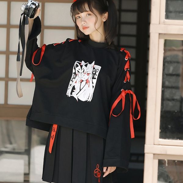 black asian streetwear two piece set casual flare sleeve embroidery + skirt belt mini lady chinese style 2 piece set 11390, Red
black asian streetwear two piece set casual flare sleeve embroidery + skirt belt mini lady chinese style 2 piece set 11390, Red