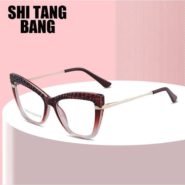 sunglasses tr90 anti-blu-ray glasses cat eye women metal ultra light tyrannosaurus armour gradient female full frame flat lens, White;black
sunglasses tr90 anti-blu-ray glasses cat eye women metal ultra light tyrannosaurus armour gradient female full frame flat lens, White;black