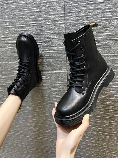 boots women's autumn lace up female shoes round toe boots-women flat heel luxury designer rock ladies ankle low 2021 elegant fas, Black
boots women's autumn lace up female shoes round toe boots-women flat heel luxury designer rock ladies ankle low 2021 elegant fas, Black