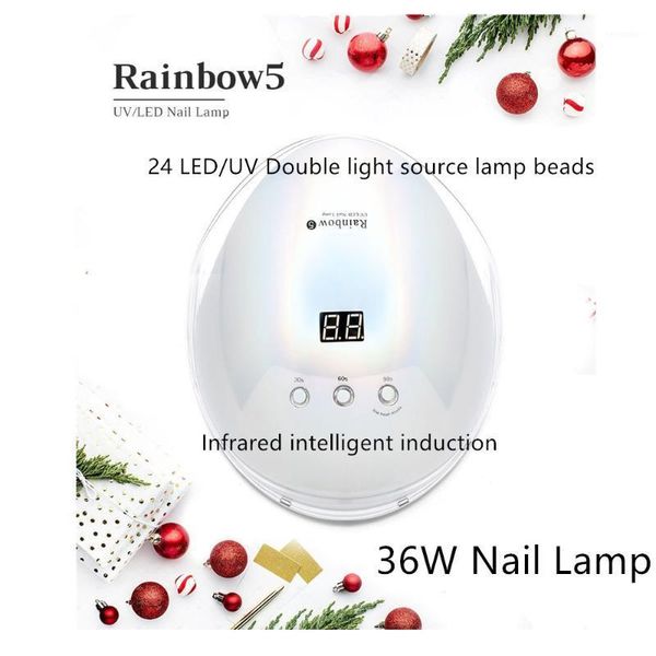usb nail lamp infrared intelligent induction display time 24 led/uv double light source beads1
usb nail lamp infrared intelligent induction display time 24 led/uv double light source beads1