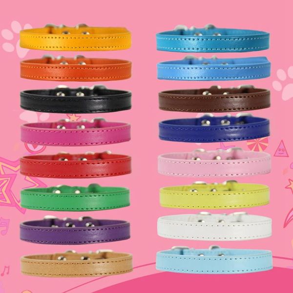 cat costumes colorful faux leather collar metal buckle soft pet adjustable neck strap for small dogs puppy necklace
cat costumes colorful faux leather collar metal buckle soft pet adjustable neck strap for small dogs puppy necklace