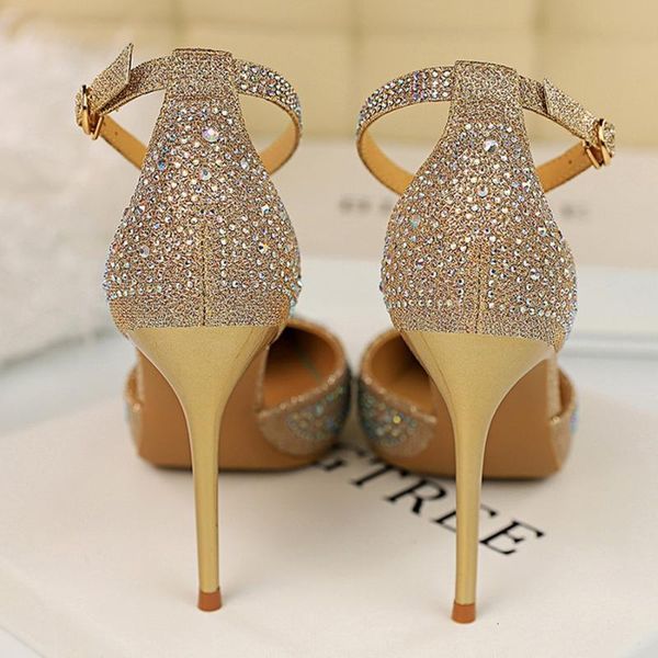 2021 women 10cm high heels size 40 sandals wedding scarpins glitter fetish stiletto crystal gold bright pumps party shoes 455h, Black
2021 women 10cm high heels size 40 sandals wedding scarpins glitter fetish stiletto crystal gold bright pumps party shoes 455h, Black