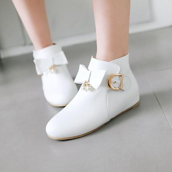 boots big size women shoes ankle for ladies woman winter round head metal trim, Black
boots big size women shoes ankle for ladies woman winter round head metal trim, Black
