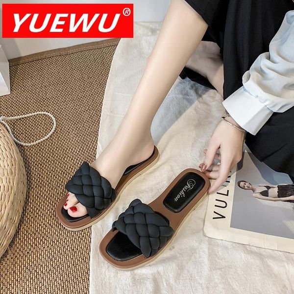 slippers yuewu women temperament braided design open-toe set feet vacation beach flat sandals casual flip flops shoes, Black
slippers yuewu women temperament braided design open-toe set feet vacation beach flat sandals casual flip flops shoes, Black