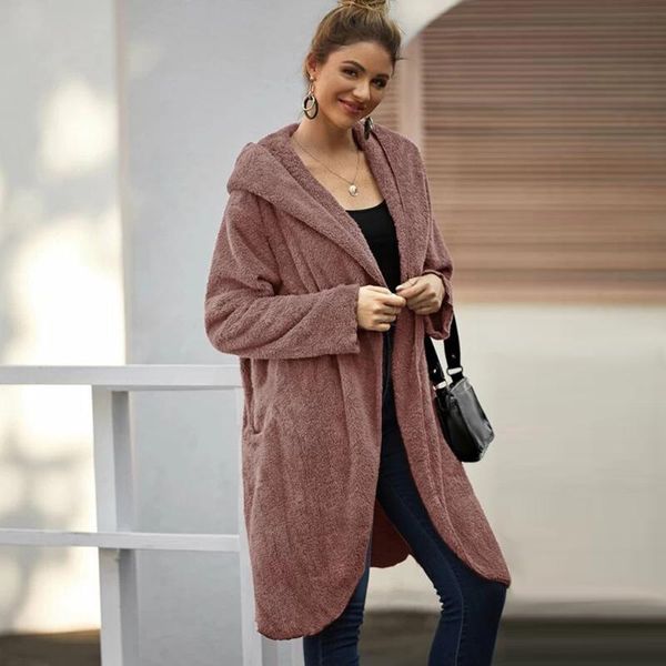 thin fleece hooded coat sweatshirts cardigan autumn winter women overcoat plush jackets female chaqueta mujer femme veste women's, Black;brown
thin fleece hooded coat sweatshirts cardigan autumn winter women overcoat plush jackets female chaqueta mujer femme veste women's, Black;brown