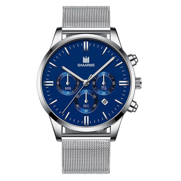 wristwatches fashion mens watches wristwatch quartz clock blue watch men relogio masculino, Slivery;brown
wristwatches fashion mens watches wristwatch quartz clock blue watch men relogio masculino, Slivery;brown