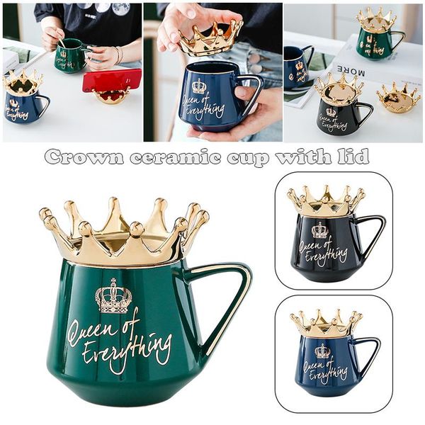 mugs queen of everything mug with crown lid and spoon ceramic coffee cup gift for girlfriend wife c1
mugs queen of everything mug with crown lid and spoon ceramic coffee cup gift for girlfriend wife c1