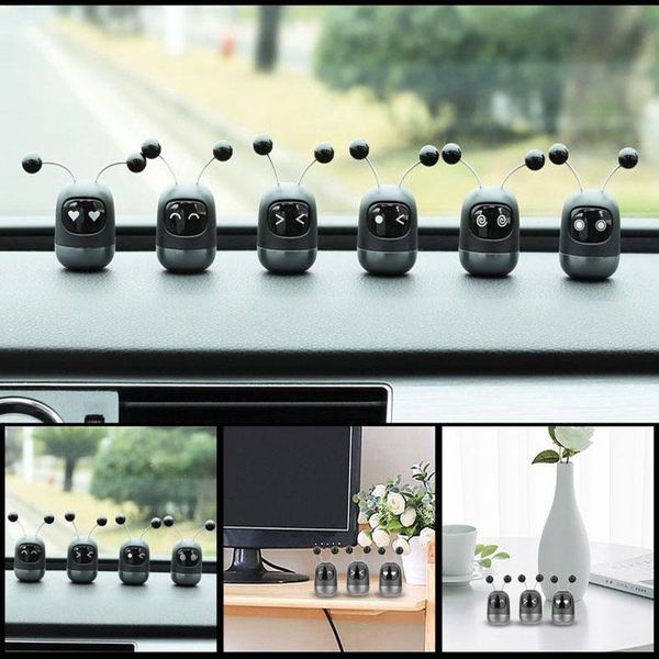 6cm space robot auto shaking dolls car air vent fragrance aluminum alloy conditioner perfume clip doll accessories toys interior decorations
6cm space robot auto shaking dolls car air vent fragrance aluminum alloy conditioner perfume clip doll accessories toys interior decorations