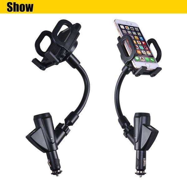 car universal phone holder stand with dual usb charger cigarette lighter power adapter ouj99 cell mounts & holders
car universal phone holder stand with dual usb charger cigarette lighter power adapter ouj99 cell mounts & holders