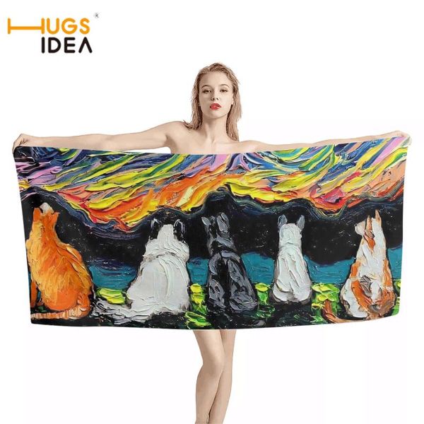 art oil print dog pattern beach towel for woman man travel portable bath shower lightweight soft toalla
art oil print dog pattern beach towel for woman man travel portable bath shower lightweight soft toalla