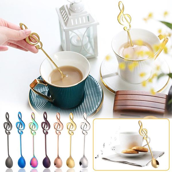 spoons music stainless steel spoon dessert teaspoon bar creative musical note coffee stirring decoration
spoons music stainless steel spoon dessert teaspoon bar creative musical note coffee stirring decoration