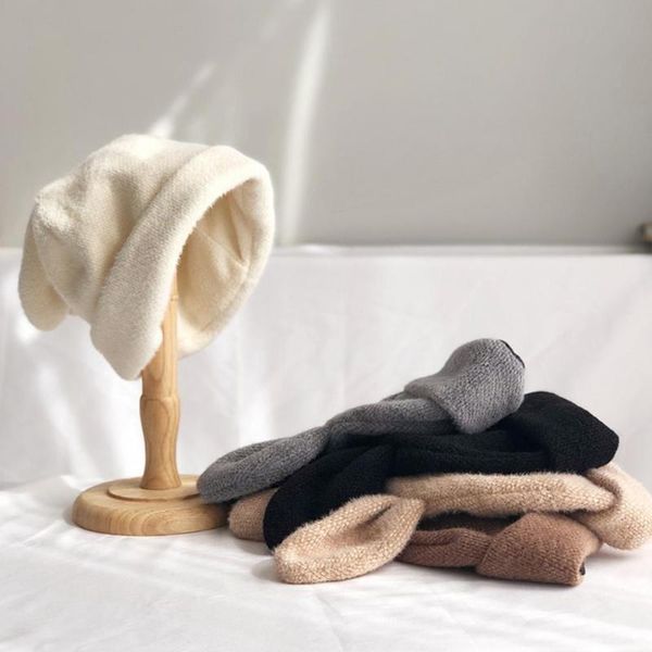 beanie/skull caps draping ears fur hat women autumn and winter knitted wool warm korean version of japanese 2021, Blue;gray
beanie/skull caps draping ears fur hat women autumn and winter knitted wool warm korean version of japanese 2021, Blue;gray