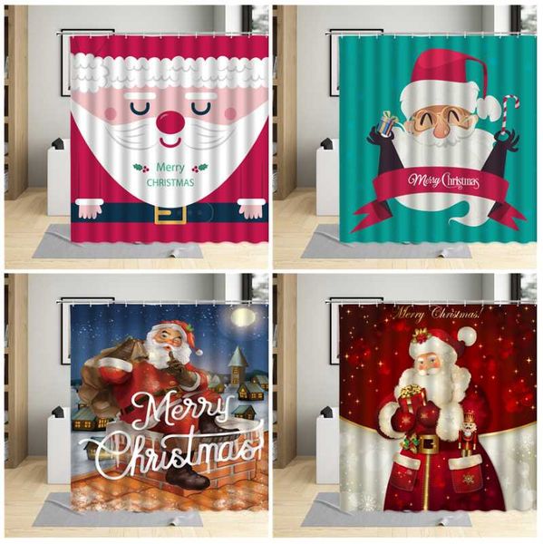 shower curtains santa claus curtain merry christmas winter scenery pattern child room bathroom decor polyester cloth hanging sets
shower curtains santa claus curtain merry christmas winter scenery pattern child room bathroom decor polyester cloth hanging sets