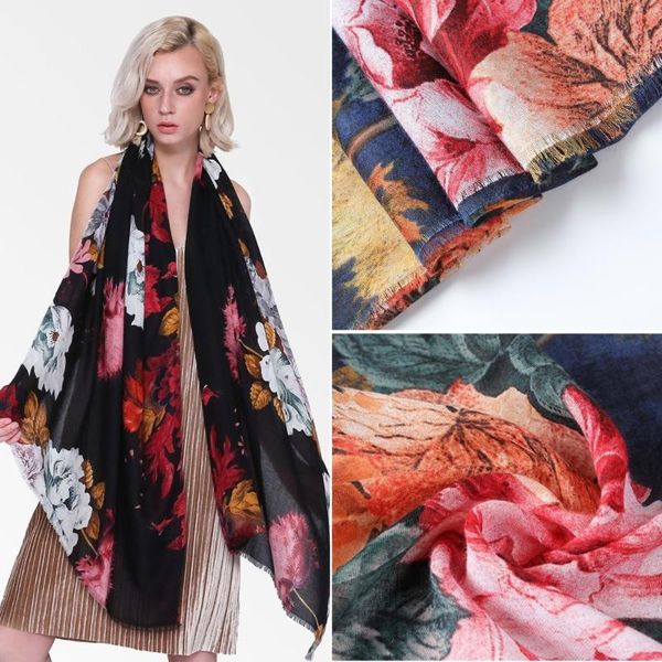 scarves jtvovo runmeifa 2021 summer light and thin printed oversized scarf women's satin fringed shawl bandana foulard luxury, Blue;gray
scarves jtvovo runmeifa 2021 summer light and thin printed oversized scarf women's satin fringed shawl bandana foulard luxury, Blue;gray