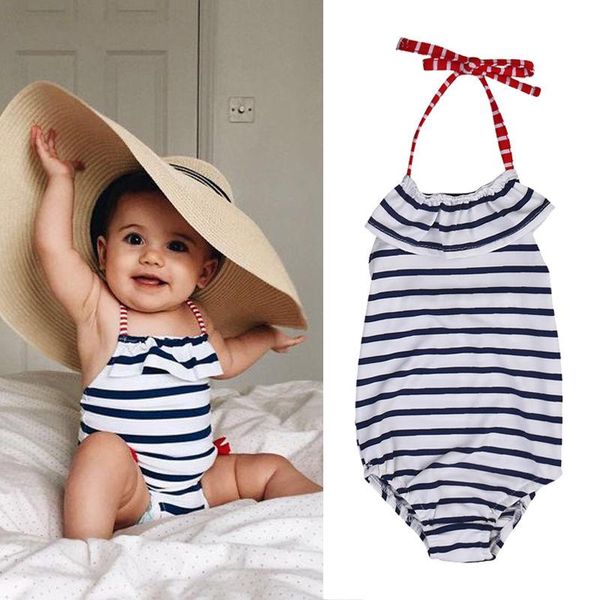 one-piece suits 2021 kids girls striped halter swimsuit lotus leaf swimwear one piece elastic bathing suit for swimming
one-piece suits 2021 kids girls striped halter swimsuit lotus leaf swimwear one piece elastic bathing suit for swimming