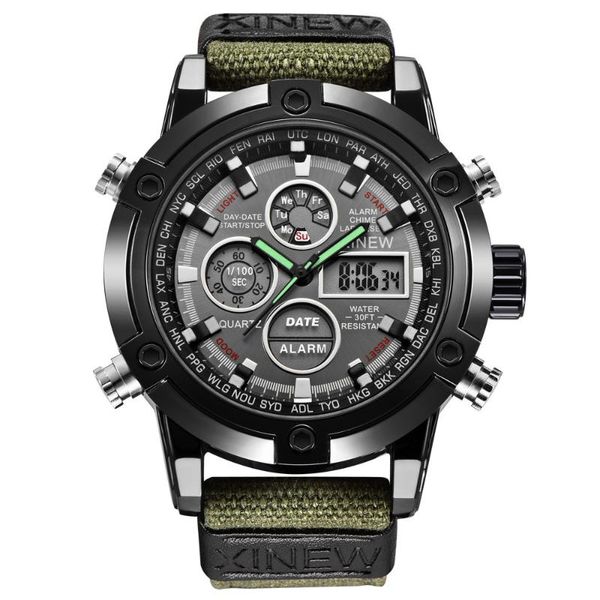 wristwatches 2021 brand men nylon band watch quartz movement casual sports digital mechanical, Slivery;brown
wristwatches 2021 brand men nylon band watch quartz movement casual sports digital mechanical, Slivery;brown