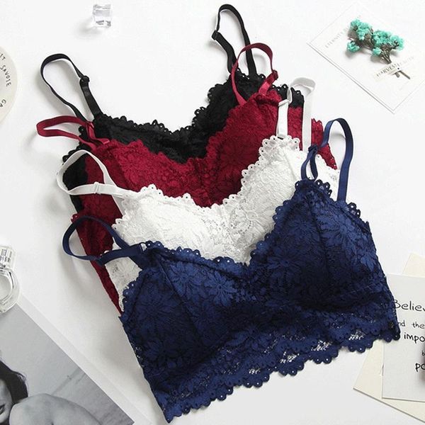 camisoles & tanks crop for women summer lingerie floral lace bralette bra wire seamless underwear women's tube brassiere, Black;white
camisoles & tanks crop for women summer lingerie floral lace bralette bra wire seamless underwear women's tube brassiere, Black;white