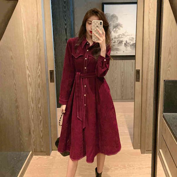 casual dresses 2021 new women corduroy streetwear french style solid romantic vintage autumn midi long slim frenulum 35oi, Black;gray
casual dresses 2021 new women corduroy streetwear french style solid romantic vintage autumn midi long slim frenulum 35oi, Black;gray