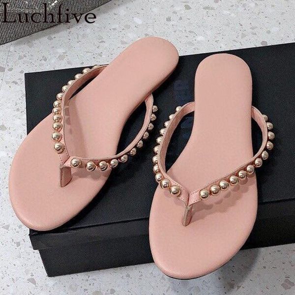 slippers summer gold ball decorate flip-flops women shoes slip on flat mules sandals designer pink casul for, Black
slippers summer gold ball decorate flip-flops women shoes slip on flat mules sandals designer pink casul for, Black