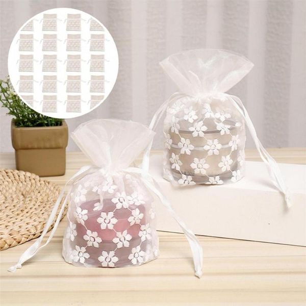 storage bags long-lasting 20pcs reliable lace flower decor mesh bag gauze gift pouch fine workmanship for wedding
storage bags long-lasting 20pcs reliable lace flower decor mesh bag gauze gift pouch fine workmanship for wedding