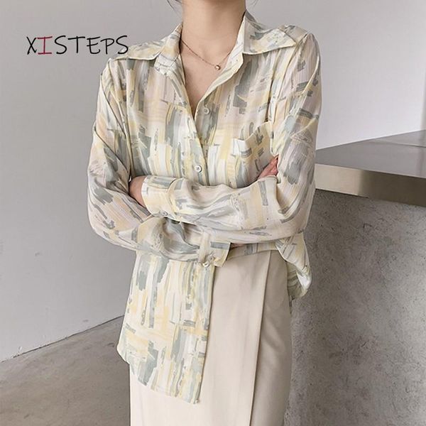 women's blouses & shirts thin chiffon women see through summer female long sleeve 2021 ladies fashion yellow blue femme, White
women's blouses & shirts thin chiffon women see through summer female long sleeve 2021 ladies fashion yellow blue femme, White