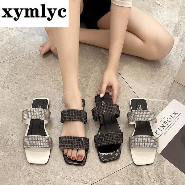 women's shoes slippers outdoor wear summer flash diamond shiny flat beach zapatos de mujer sapatos femininos, Black
women's shoes slippers outdoor wear summer flash diamond shiny flat beach zapatos de mujer sapatos femininos, Black