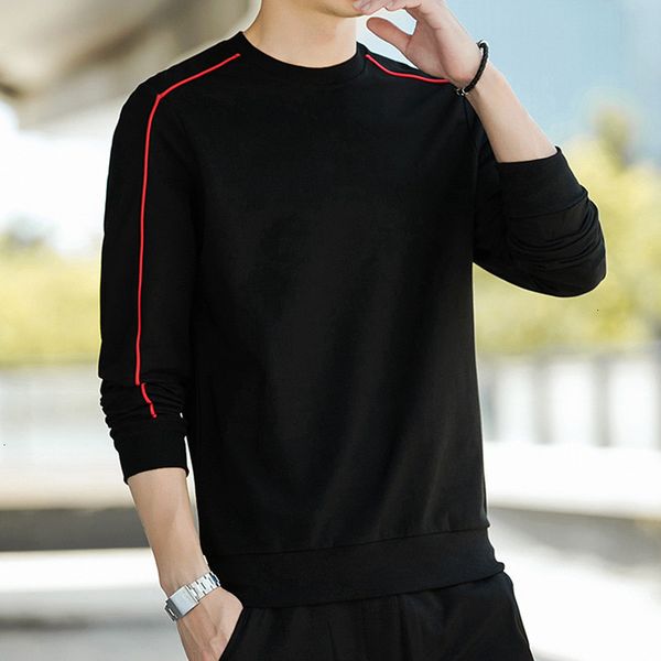 sweater spring style and autumn youth round ne long sve leisure trend men's bottomed shirt, Black
sweater spring style and autumn youth round ne long sve leisure trend men's bottomed shirt, Black