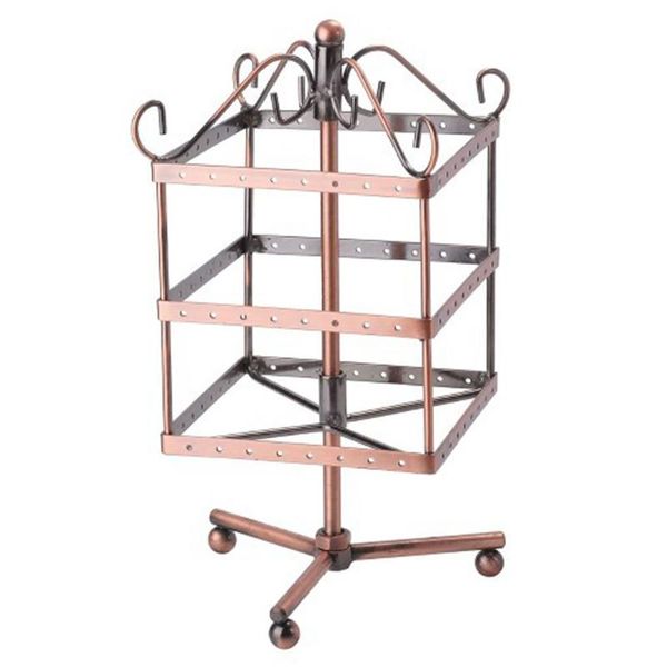 jewelry pouches, bags stand rotating swing bracelet ear stud exquisite earring display 3 tiers 96 holes iron hanger square gift necklace tow, Pink;blue
jewelry pouches, bags stand rotating swing bracelet ear stud exquisite earring display 3 tiers 96 holes iron hanger square gift necklace tow, Pink;blue