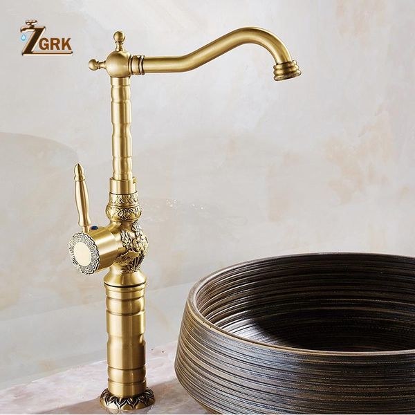 basin faucets antique brass bathroom faucet tall tap rotate single handle and cold water mixer taps sink
basin faucets antique brass bathroom faucet tall tap rotate single handle and cold water mixer taps sink